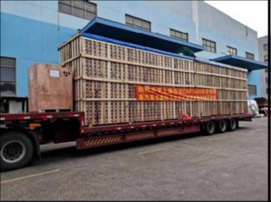 上海自儀承接的CAP1400示范工程蒸汽發(fā)生器排污系統(tǒng)電離除鹽模塊項目順利出廠