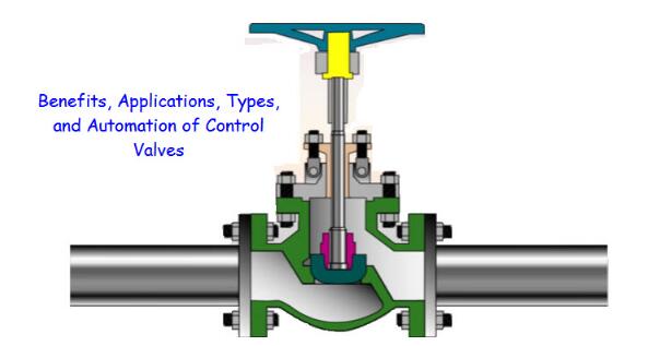 不同類型控制閥具有不同的結(jié)構(gòu)、物理特性、功能和應用