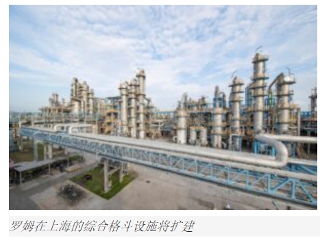 羅姆在上海的PMMA工廠設(shè)施將擴(kuò)建